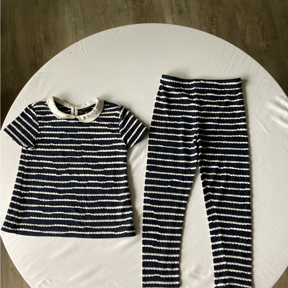 Victoria Beckham for Target Navy and White Kids Matching Set